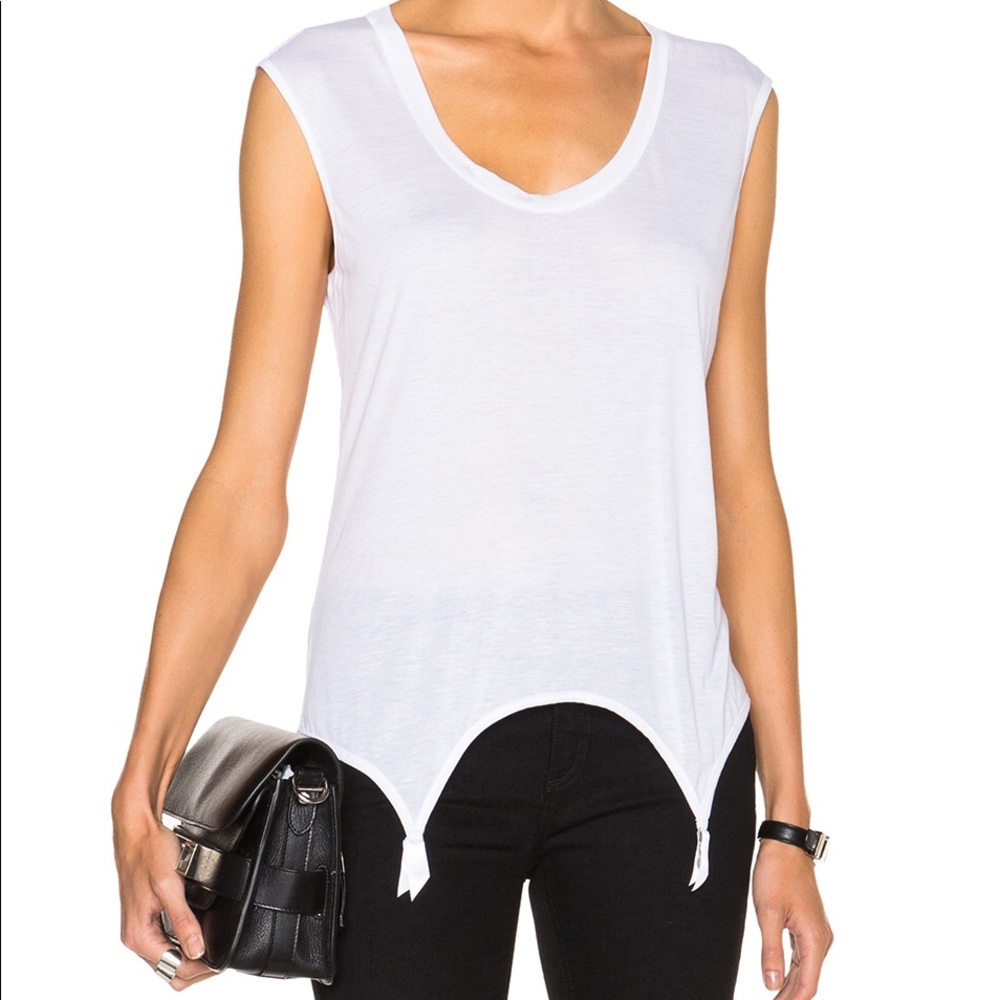 Kiki De Montparnasse Boyfriend Garter Tank (gray)